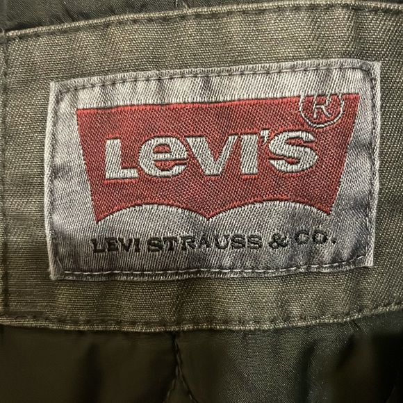 Men's Levi's Cotton Filled Military Jacket - Picture 2 of 7